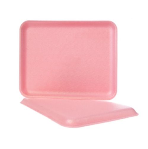 CKF 8SP, 10x8x0.5-Inch #8S Pink Foam Meat Trays, 500/PK