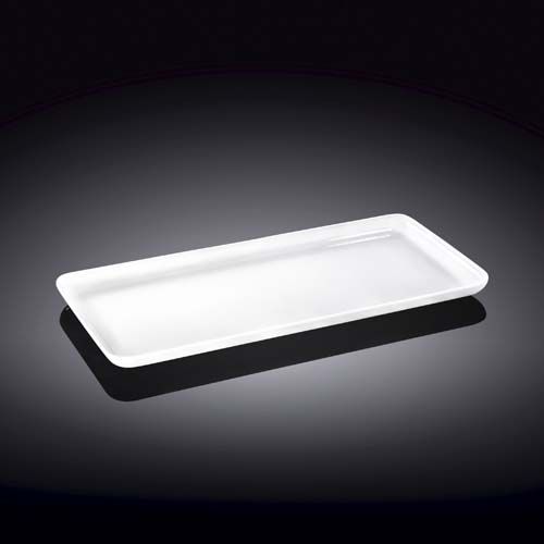Wilmax WL-992670/A 7.5x3.75-Inch White Porcelain Dish, 72/CS