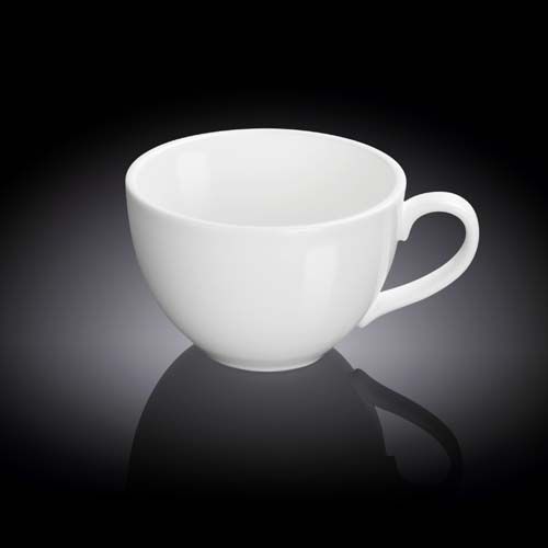 Wilmax WL-993038/A 14 Oz White Porcelain Jumbo Mug, 36/CS