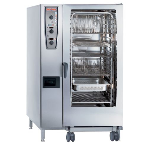 Rational Model ICC 20-FULL LP 208/240V 1 PH (LM200GG), Gas Combi Oven with Twenty Full Size Sheet Pan Capacity, NSF, Energy Star, CSA - (Special Order Item)