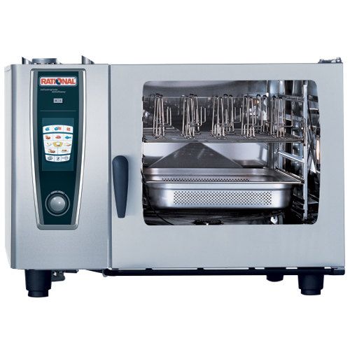 Rational ICP 6-FULL E 480V 3 PH (LM100CE), Electric Combi Oven with Six Full Size Sheet Pan Capacity, NSF, Energy Star, UL - (Special Order Item)