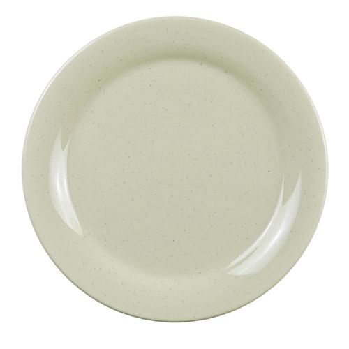 Yanco AD-107 7.5-Inch Ardis Melamine Round Dinner Plate, 48/CS