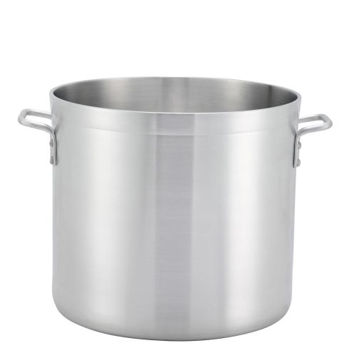Winco ALHP-24, 24-Quart 11.4-Inch High Extra-Heavy Aluminum Stock Pot with 12.6-Inch Diameter, NSF (Discontinued)