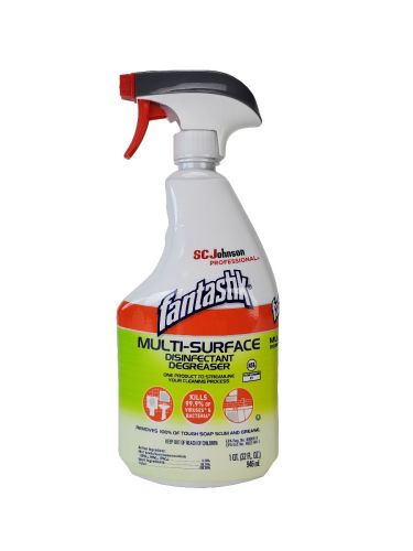 Fantastic Pro FAN32, 32-Ounce Multi-Surface Disinfectant Cleaner w/Trigger, 8/CS