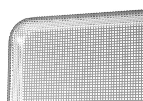 Winco ALXN-1318P, 13x18-Inch Half-Size Closed Bead 16-Gauge Aluminum Perforated Sheet Pan, NSF
