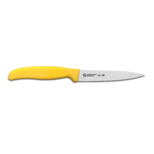 Ambrogio Sanelli S682.011Y, 4.25-Inch Blade Stainless Steel Paring Knife, Yellow