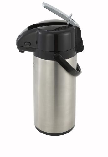 Winco APSK-725, 2.5-Liter Stainless Steel Body and Liner Lever-Top Vacuum Server