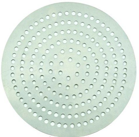 Winco APZP-12SP, 12-Inch, 226 Holes Aluminum Super-Perforated Pizza Disk