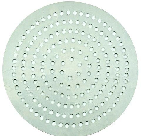 Winco APZP-16SP, 16-Inch, 456 Holes Aluminum Super-Perforated Pizza Disk