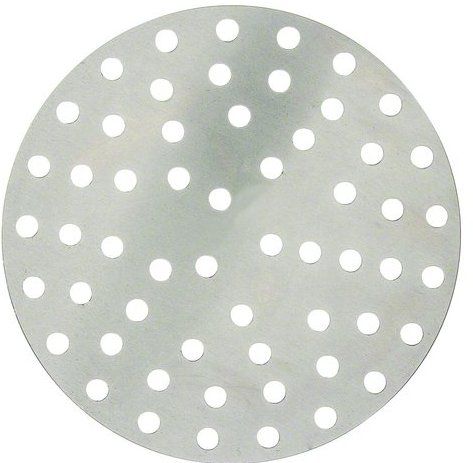 Winco APZP-17P, 17-Inch, Aluminum Perforated Pizza Disk275 Holes Aluminum Perforated Pizza Disk