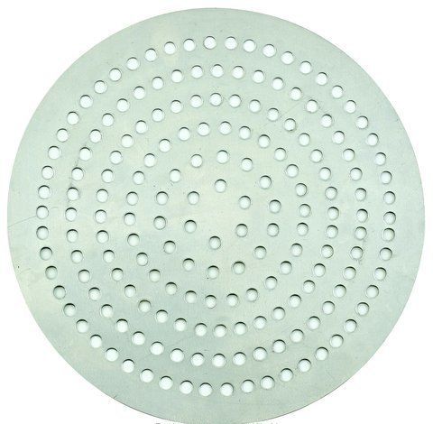 Winco APZP-17SP, 17-Inch, 550 Holes Aluminum Super-Perforated Pizza Disk