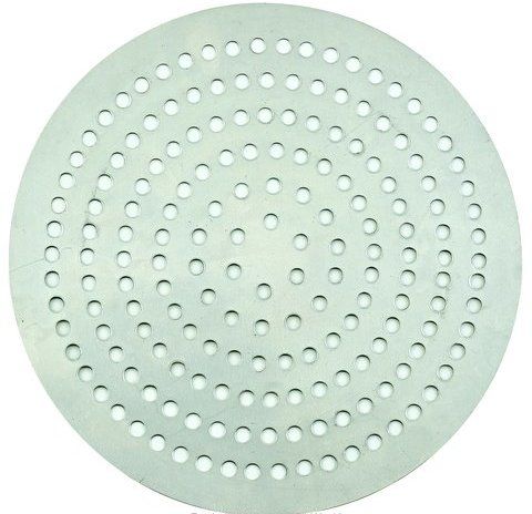 Winco APZP-19SP, 19-Inch, 652 Holes Aluminum Super-Perforated Pizza Disk