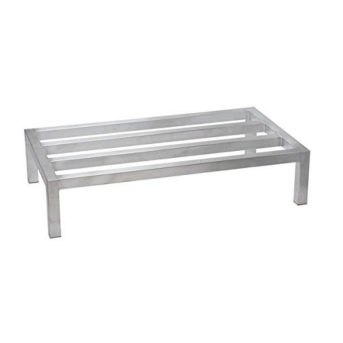 Winco ASDR-2048, 20x48x8-Inch Aluminum Dunnage Rack, Welded Structure, NSF