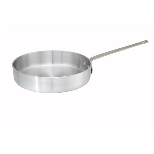 Winco ASET-3, 3-Quart 2.6-Inch High Win-Ware Aluminum Saute Pan with 9.8-Inch Diameter, NSF (Discontinued)