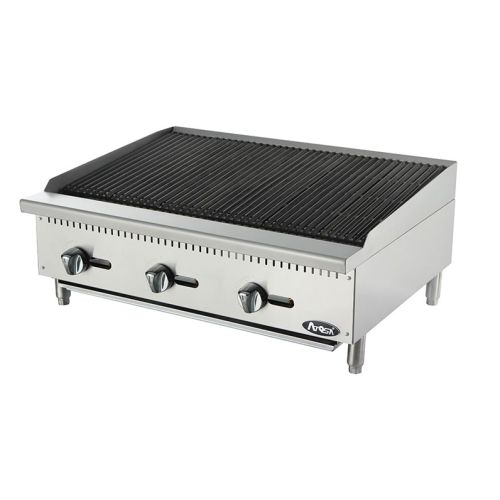 Atosa CookRite ATCB-36, 36-Inch Heavy Duty Char-Rock Broiler