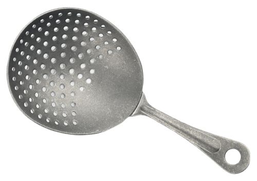 Winco BAJS-6CS, 6.38-inch 18/8 Stainless Steel Julep Strainer, Crafted Steel Finish
