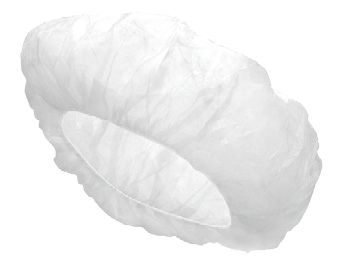 SafeGuard BCAP, 21-Inch White Polypropylene Bouffant Cap, One Size Fits All,  100/CS