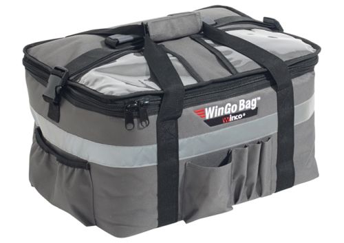 Winco BGCB-1709 WinGo Premium Insulated Catering/Delivery Bag w/Beverage Divider, Medium