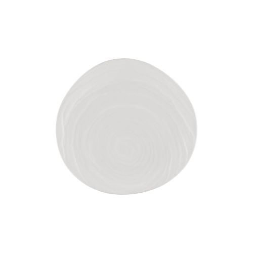 C.A.C. BHM-8, 8.5-Inch Porcelain Bone White Plate, 2 DZ/CS