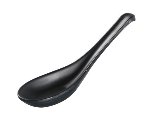 Yanco BP-8206 5.5-Inch Black Pearl Melamine Spoon, 72/CS