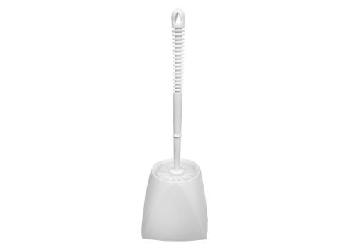 Winco BR-15SET, 15-Inch Toilet Bowl Brush with Caddy, Set