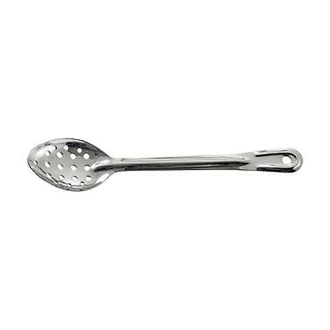 Winco ВЅPT-11H, 11-Inch, 1.5mm Stainless Steel Perforated Basting Spoon