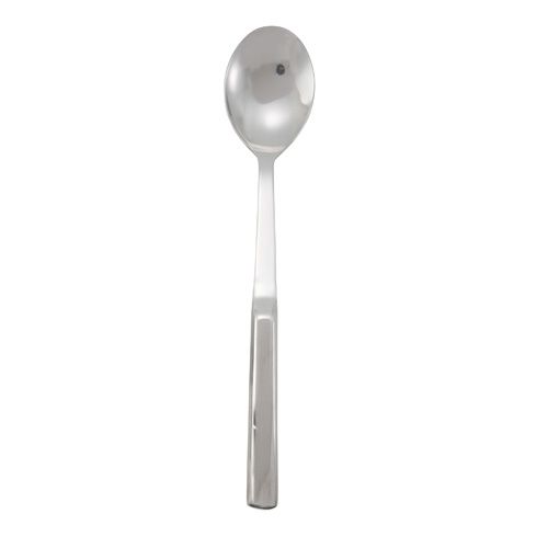 Winco BW-SS1, 11.75-Inch Deluxe Hollow-Handle Solid Serving Spoon, NSF