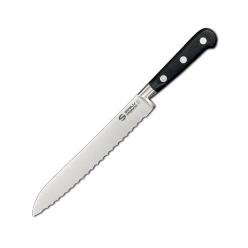 Ambrogio Sanelli C365.020, 8-Inch Blade Bread Knife with Serrated Edge