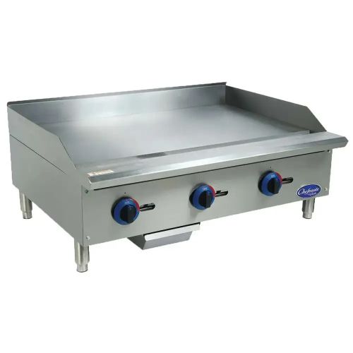 Globe C36GG, 36-Inch Countertop Gas Griddle with Manual Controls