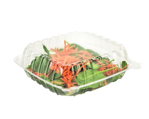 H-1B Food Container with Lock Bakery Disposable Plastic Clear Food Box