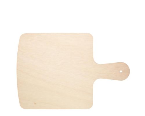 VerTerra CB-SQ-8x8-X 8-inch Eco-Friendly Square Single Use Wooden Board, 20/PK