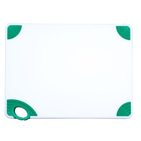 Winco CBN-1824GR, 18x24x0.5-Inch Cutting Board with Green Hook, NSF