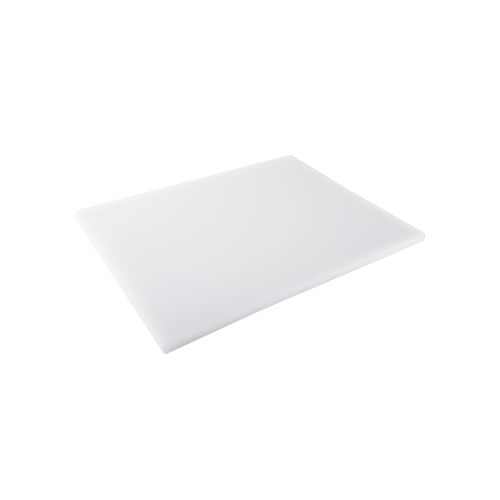 C.A.C. CBPH-1824W, 18x24-inch PE White Cutting Board