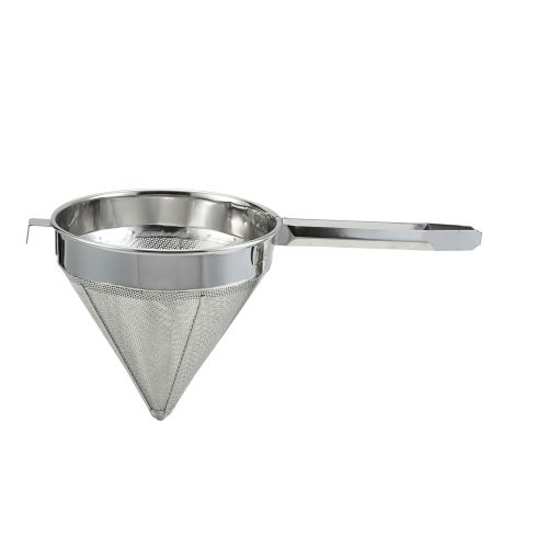 Winco CCS-8F, 8-Inch Fine Mesh Strainer, Stainless Steel China Cap