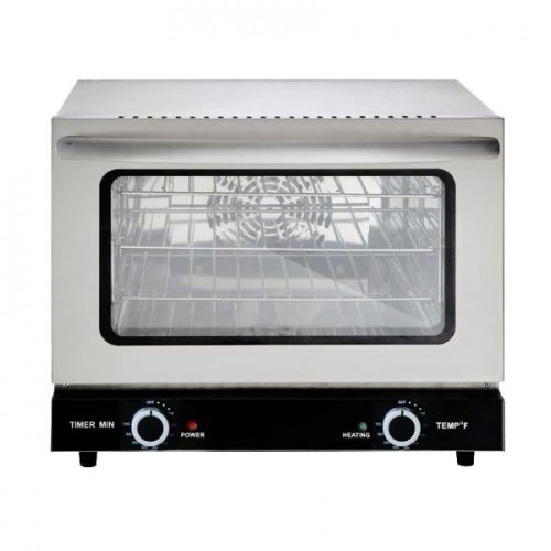 Omcan CE-CN-0021, 20-inch Countertop Stainless Steel Convection Oven, 1440W