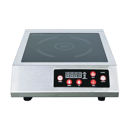 Omcan CE-CN-1800-A, 16-inch Commercial Countertop Induction Cooker, 1800W