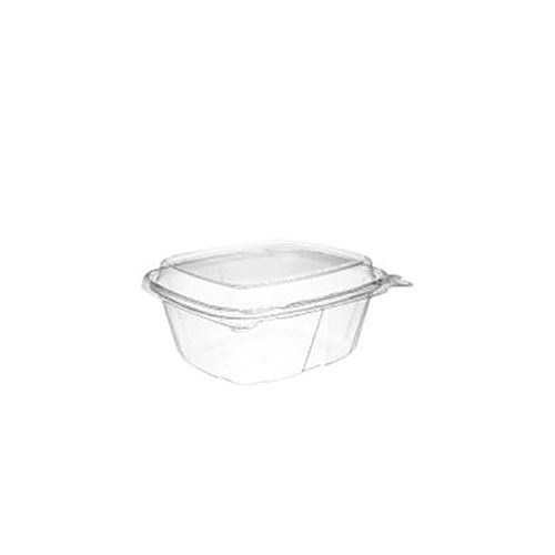 Dart CH12DED 12 Oz ClearPac Clear Tamper-Resistant PET Container with a Dome Lid, 200/CS