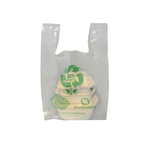 1/6RPBC 11.5x6.5x21-Inch 3 mil Clear Reusable Plastic Bag, 150/CS