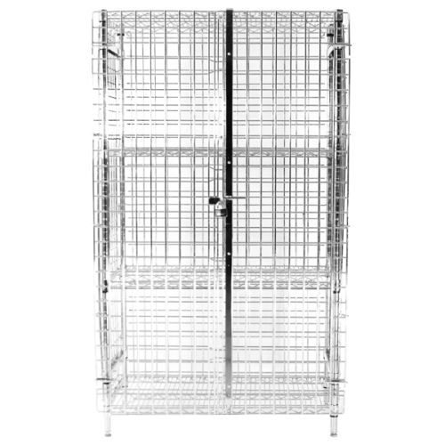 Thunder Group CMSC246063, 24x60x63-inch Security Cage Only, Heavy Duty, Chrome Finish