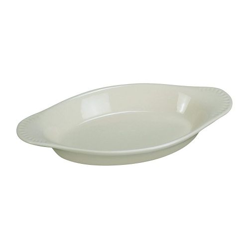 Yanco CO-15-W 15 Oz 10.75x5.5x1.5-Inch Porcelain Welsh Rabbit Oval White China Dish, 36/CS