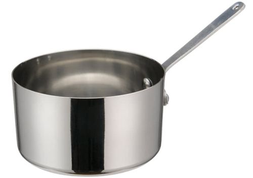 Winco DCWA-105S, 4-3/8-Inch Dia Stainless Steel Mini Sauce Pan with Long Handle
