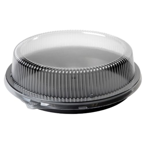 Fineline Settings DD9680.L, 10.25-inch Platter Pleasers PETE Dome Lid, 50/CS