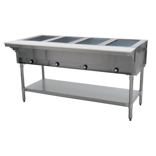 Eagle Group DHT4-208, 63.5-Inch 4-Well Electric Steam Table, NSF, CUL, KCL