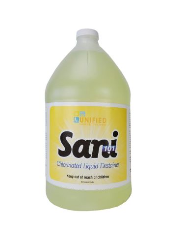 Sani SANI4/1-X, 1 Gal Chlorinated Liquid Destainer, EA