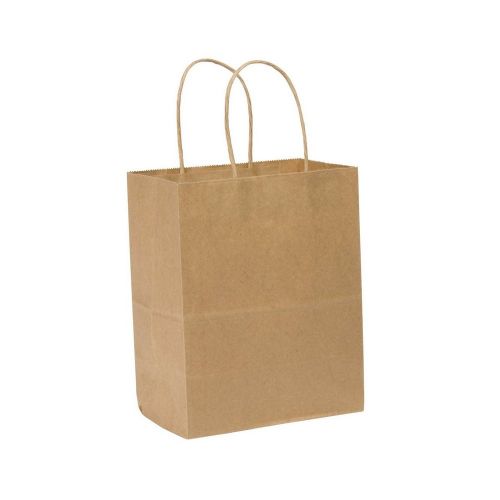 Goed opgeleid Evacuatie plank SafePro 10712, 10x7x12-Inch Kraft Take Out Paper Bags with Handles, 250/CS  | McDonald Paper Supplies