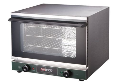 Winco ECO-250, 0.8 Cu.ft Quarter-Size Countertop Convection Oven, 120V~60Hz, 1440W, 12A, ETL