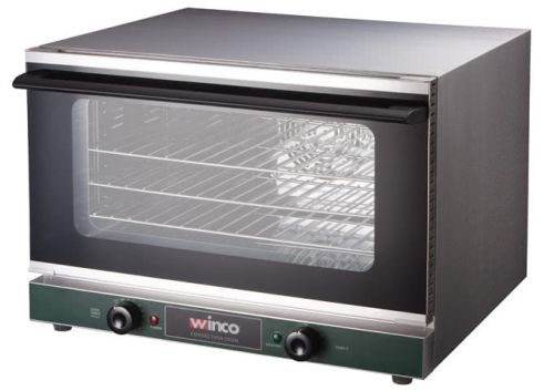 Winco ECO-500, 1.5 Cu.ft Half-Size Countertop Convection Oven, 120V~60Hz, 1600W, 13.3A, ETL