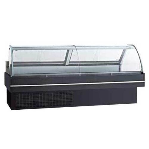 Coldline EDC56 56-inch Refrigerated Lift-Up Curved Glass Display Case