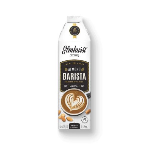 Elmhurst ELM002028-X, 32 Oz Barista Edition Almond Milk, EA