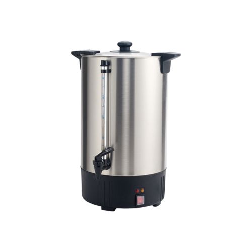 Winco EWB-100A-I, Commercial 100-Cup (16L) Stainless Steel Water Boiler, 220-240V, 2250W (International)
